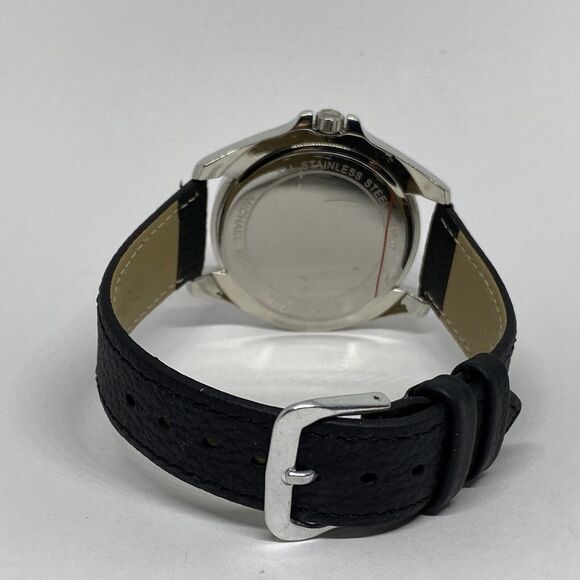 Michael Kors Kacie MK3567 Women's Black Leather Analog Dial Quartz Watch EY424 - Picture 10 of 12